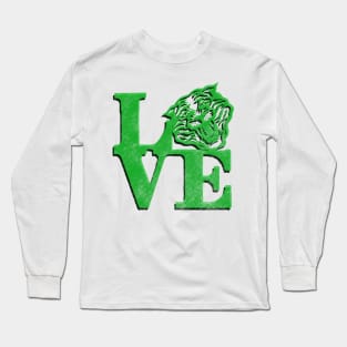 Mountain View School Love Tiger Logo Long Sleeve T-Shirt